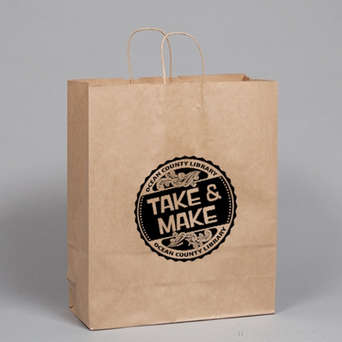 Natural Kraft Paper Custom PRINTED